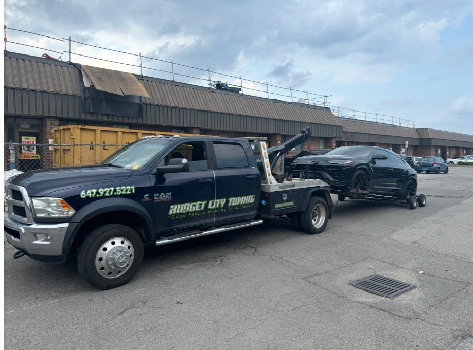 Roadside towing service in Woodbridge Ontario